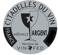 Citadelles du Vin Bordeaux Francúzsko (2018) strieborna medaila