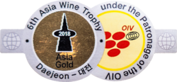 Asia Wine Trophy (2018) zlatá medaila