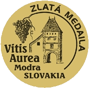 Vitis Aurea Modrá (2018) zlatá medaila